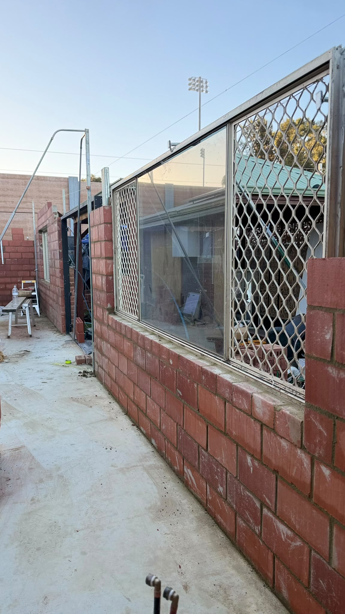 Cyandi Court Thornlie heritage red clay brick extension brickwork photo 13